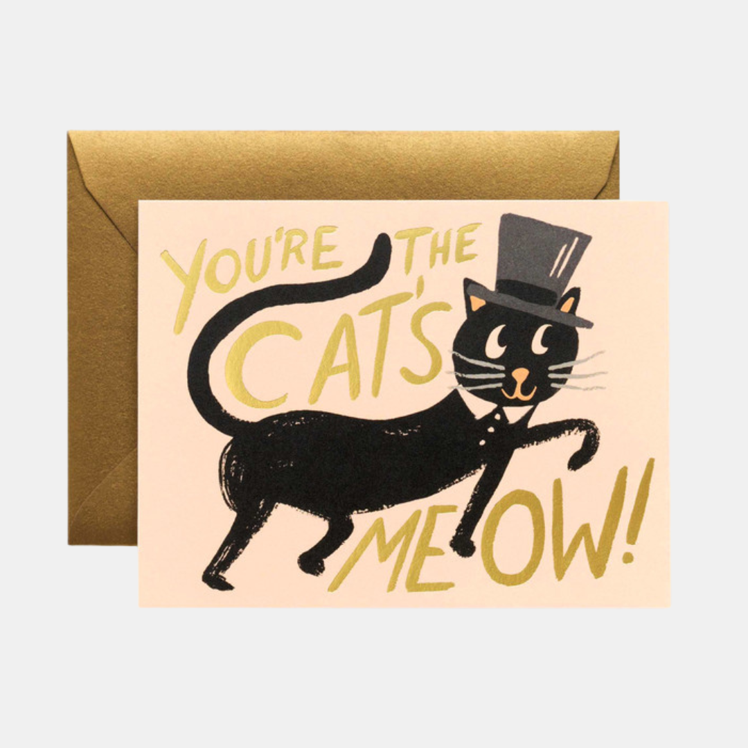 Rifle Paper Co | Card Cat's Meow | Shut the Front Door