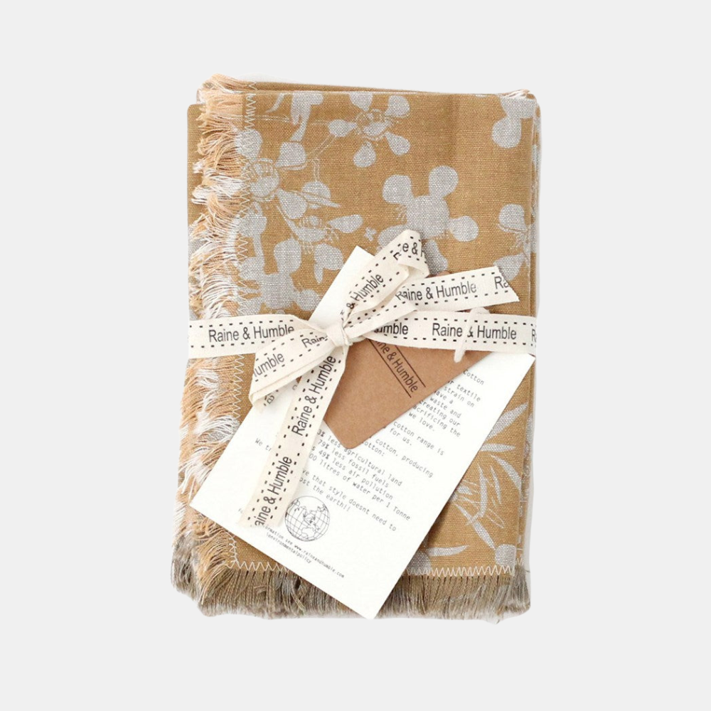 Raine & Humble | Myrtle Napkin S/4 - Honey | Shut the Front Door