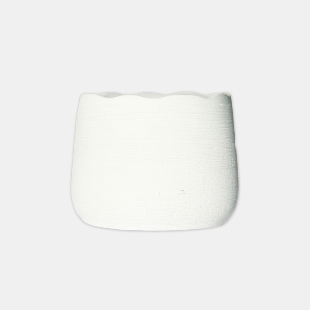 Garcia | Alto Planter Medium - White | Shut the Front Door