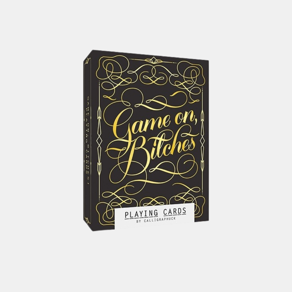 Chronicle Books | Game on, B*tches Playing Cards | Shut the Front Door