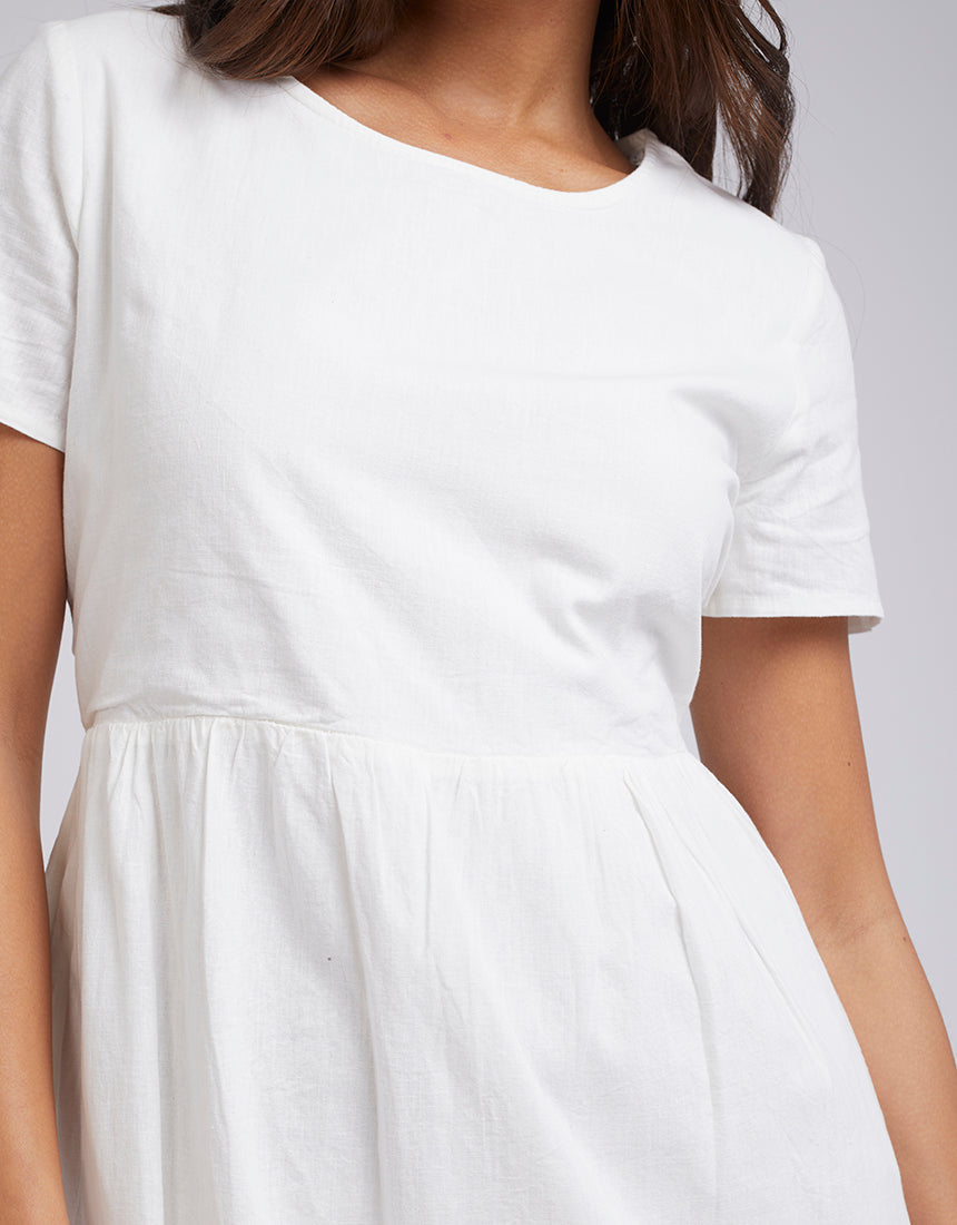 Silent Theory | Stella Midi Dress - White | Shut the Front Door