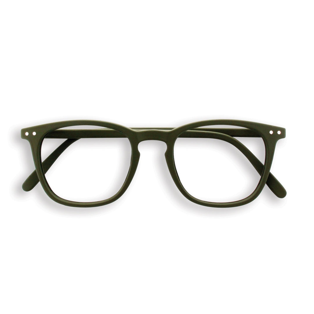 Izipizi | Reading Glasses Collection E Khaki Green +3 | Shut the Front Door