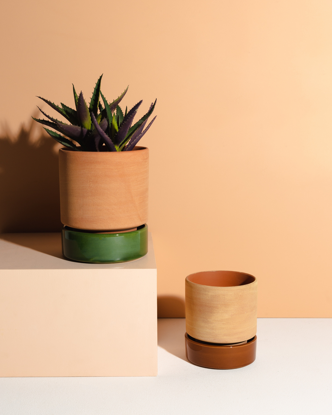 Garcia | Grace Planter Small - Rose Terracotta & Soil | Shut the Front Door