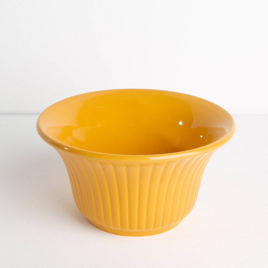 Garcia | Eden Planter Large - Mustard | Shut the Front Door