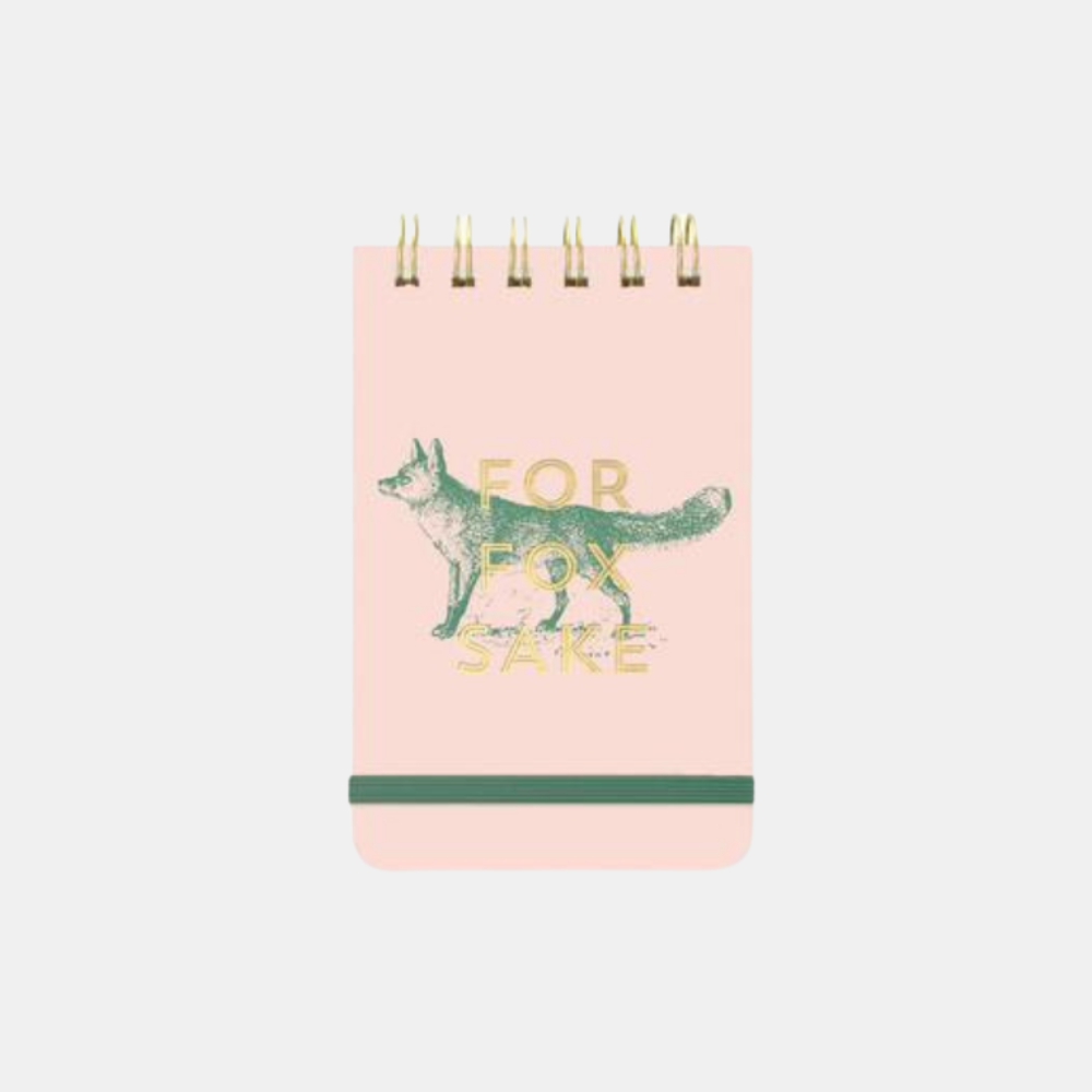 Designworks | Vintage Sass Notepad - For Fox Sake | Shut the Front Door
