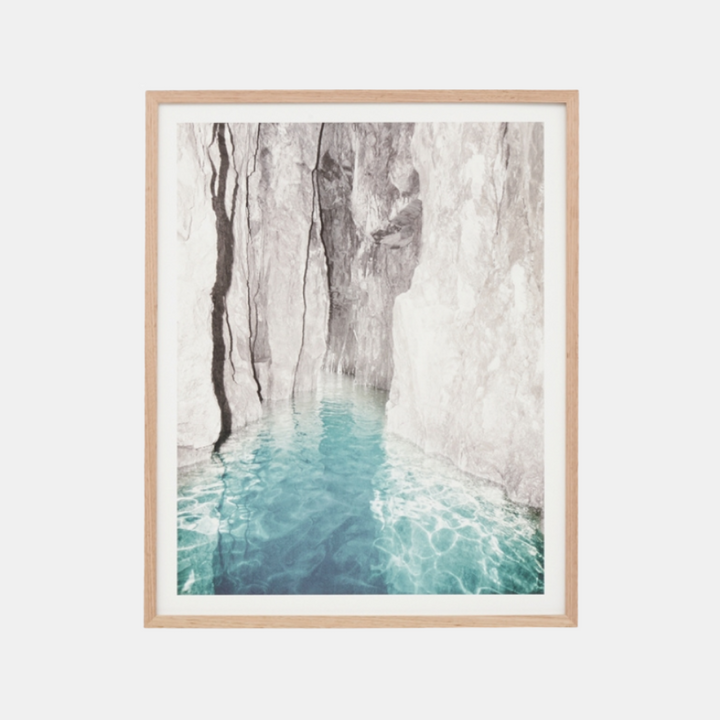 Middle of Nowhere | Framed Print - Sea Cave | Shut the Front Door