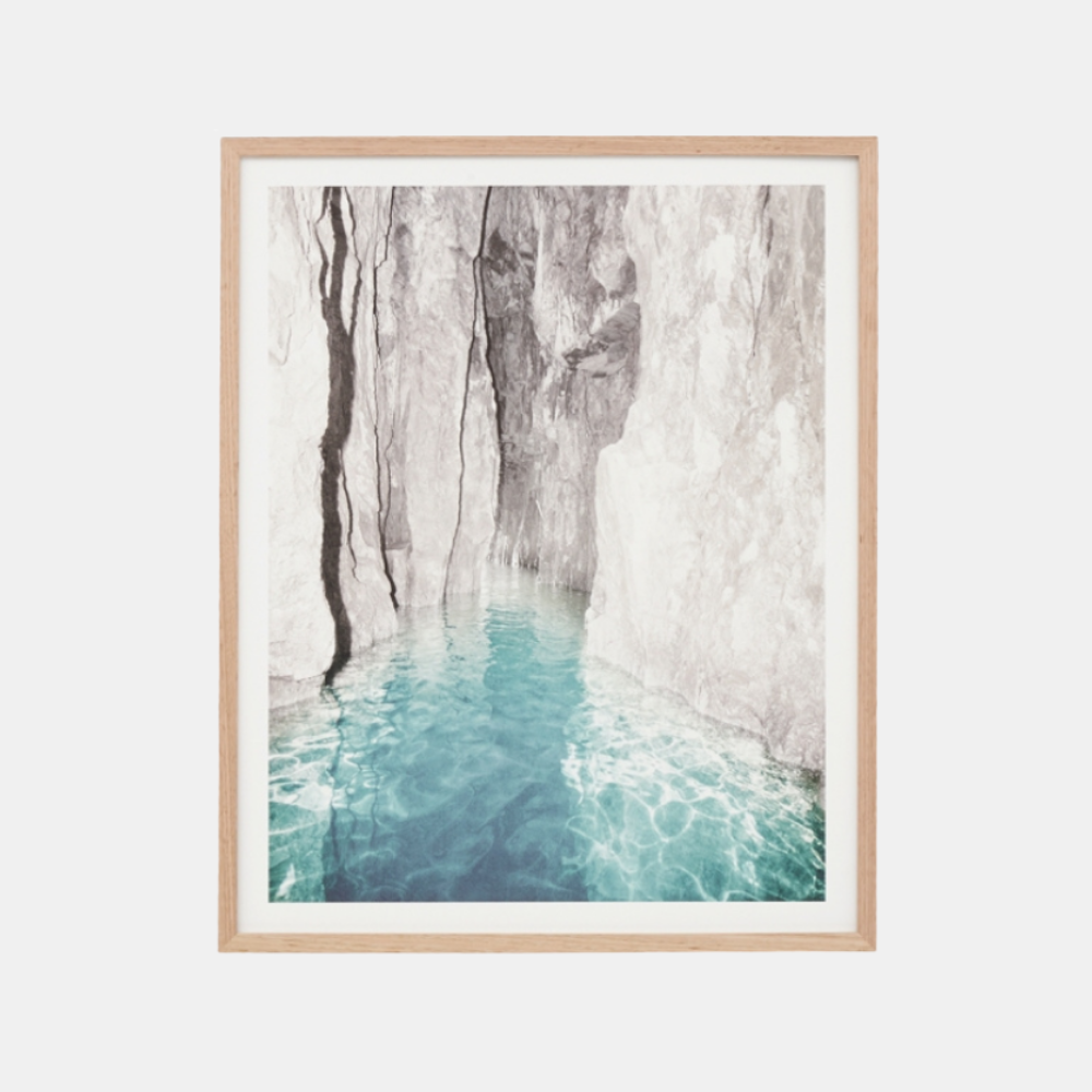 Middle of Nowhere | Framed Print - Sea Cave | Shut the Front Door