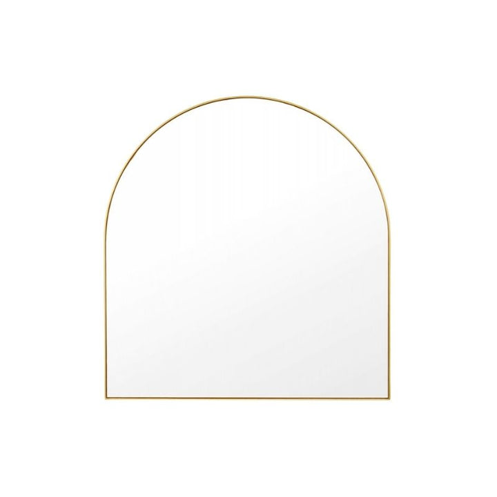 Middle of Nowhere | Bjorn Arch Mirror Brass 80 x 85cm | Shut the Front Door