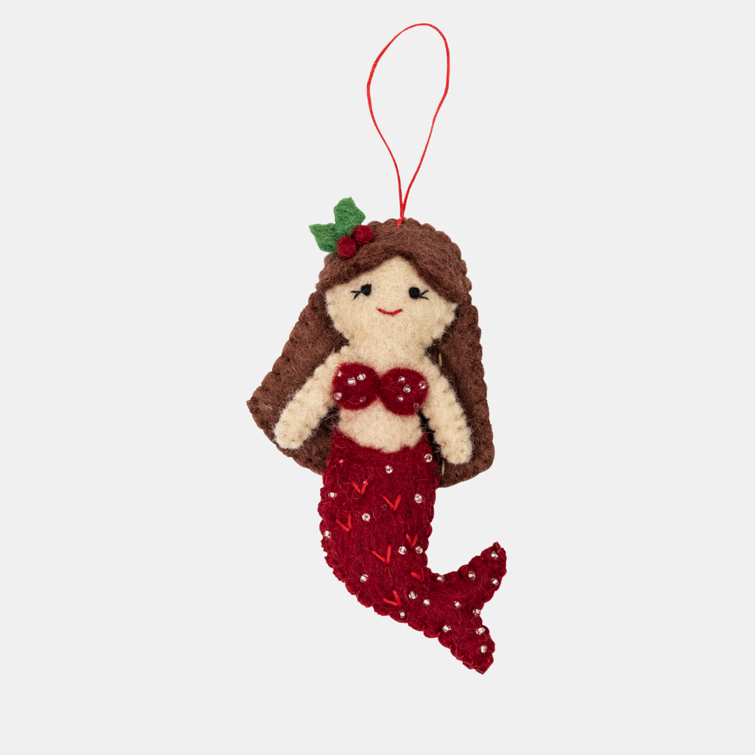 Pashom | Hanging Xmas Mermaid Decoration | Shut the Front Door