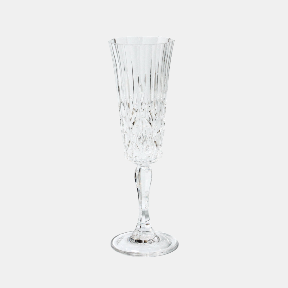 INDIGO LOVE | PavilionAcrylic Champagne Flute - Clear | Shut the Front Door