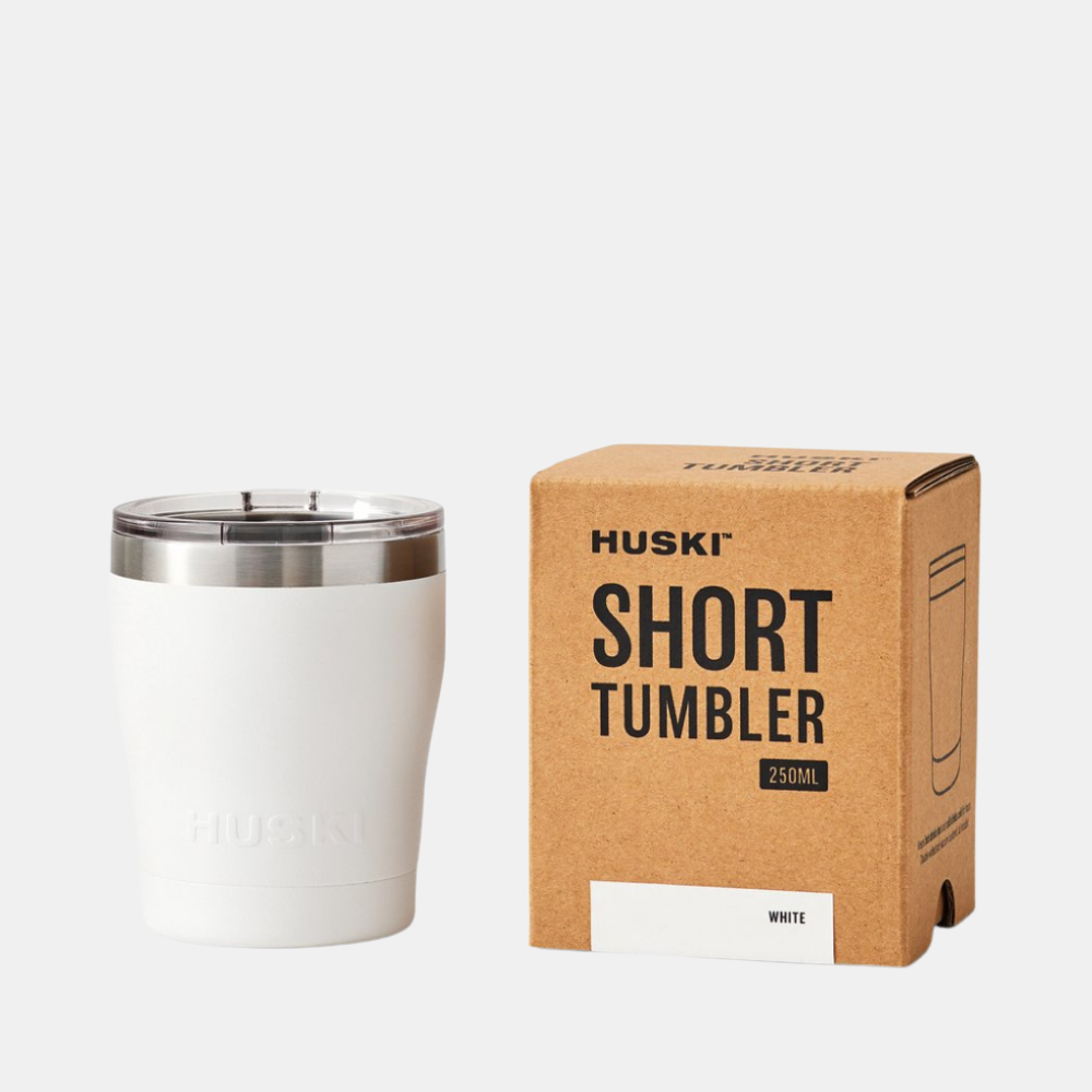 Huski | Huski Short Tumbler 2.0 - White | Shut the Front Door