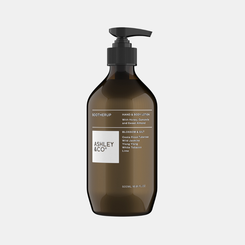 Ashley & Co | A&Co Sootherup Hand & Body Lotion - Blossom & Gilt | Shut the Front Door