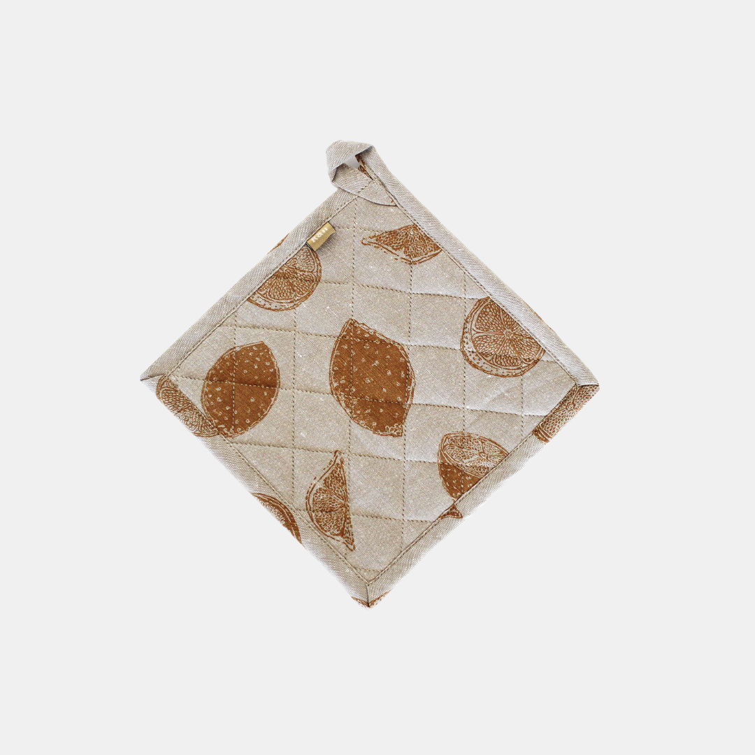 Raine & Humble | Lemonade Pot Holder - Golden Yellow | Shut the Front Door
