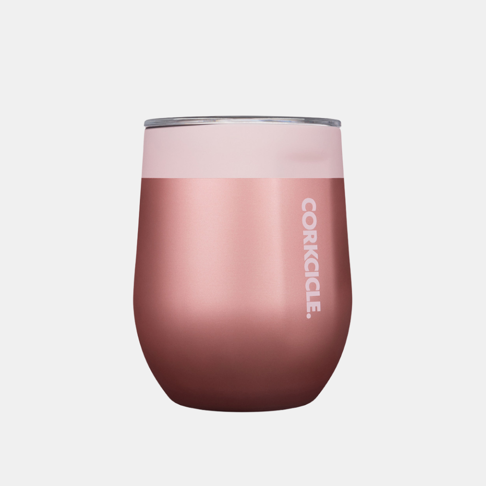 Corkcicle | Corkcicle Colour Block Stemless 335ml - Pink Lady | Shut the Front Door