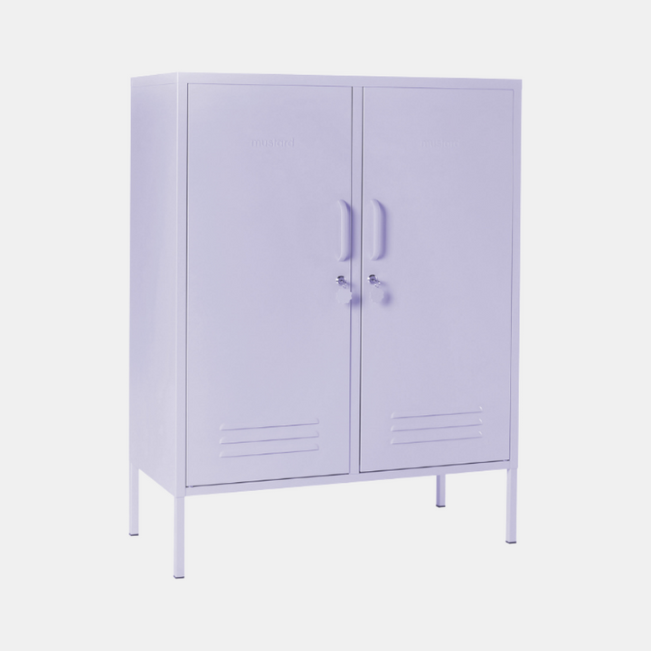 Mustard | Midi Locker - Lilac | Shut the Front Door