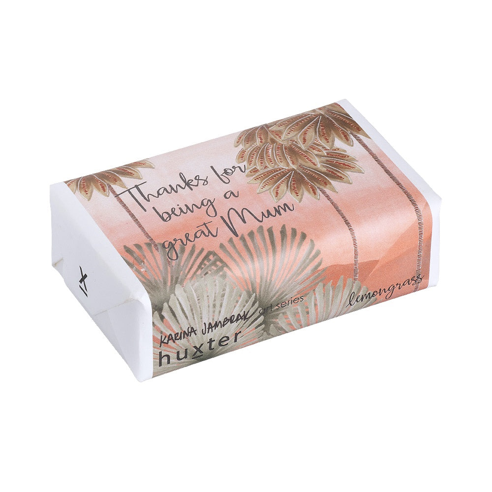 Huxter | Thank You For Being A Great Mum Soap - Frangipani | Shut the Front Door