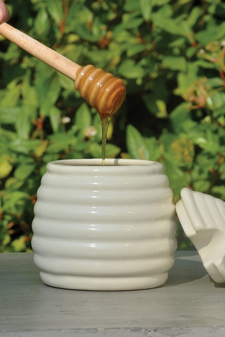 Esschert Design | Ceramic Honey Pot with Dipper | Shut the Front Door