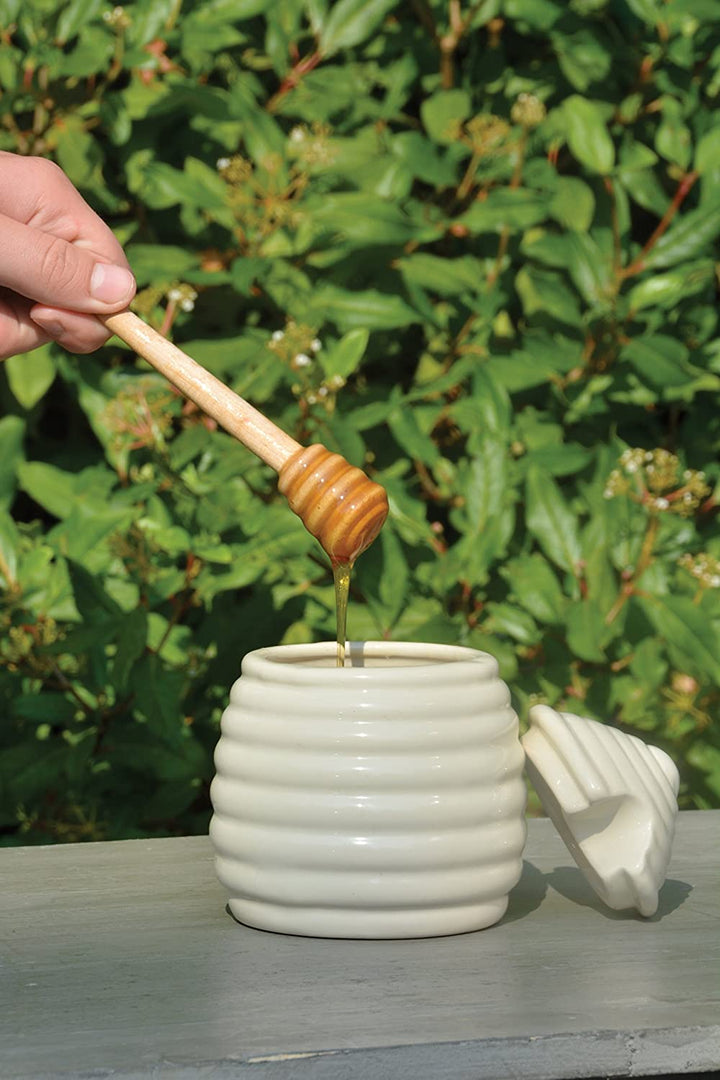Esschert Design | Ceramic Honey Pot with Dipper | Shut the Front Door
