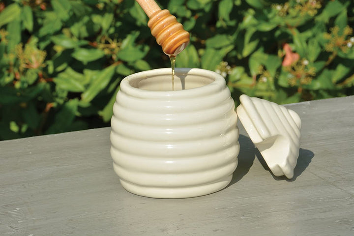Esschert Design | Ceramic Honey Pot with Dipper | Shut the Front Door