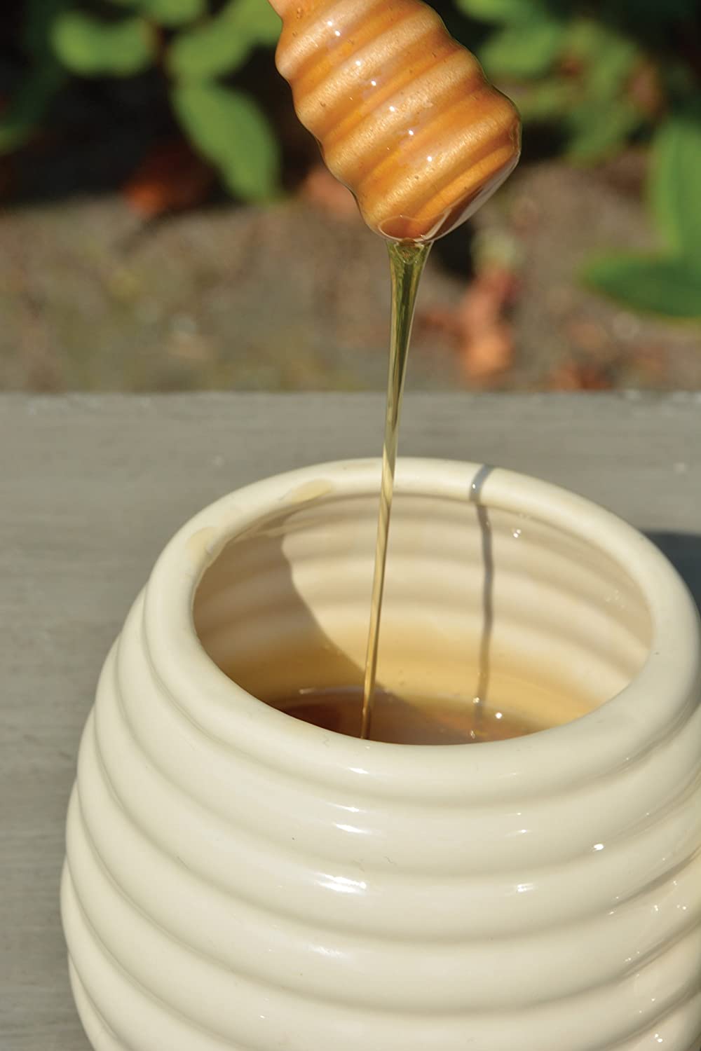 Esschert Design | Ceramic Honey Pot with Dipper | Shut the Front Door