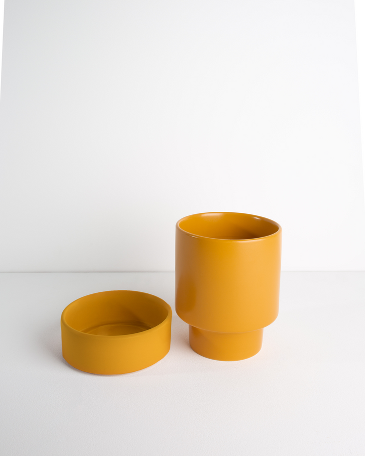 Garcia | Billie Planter Large - Mustard | Shut the Front Door