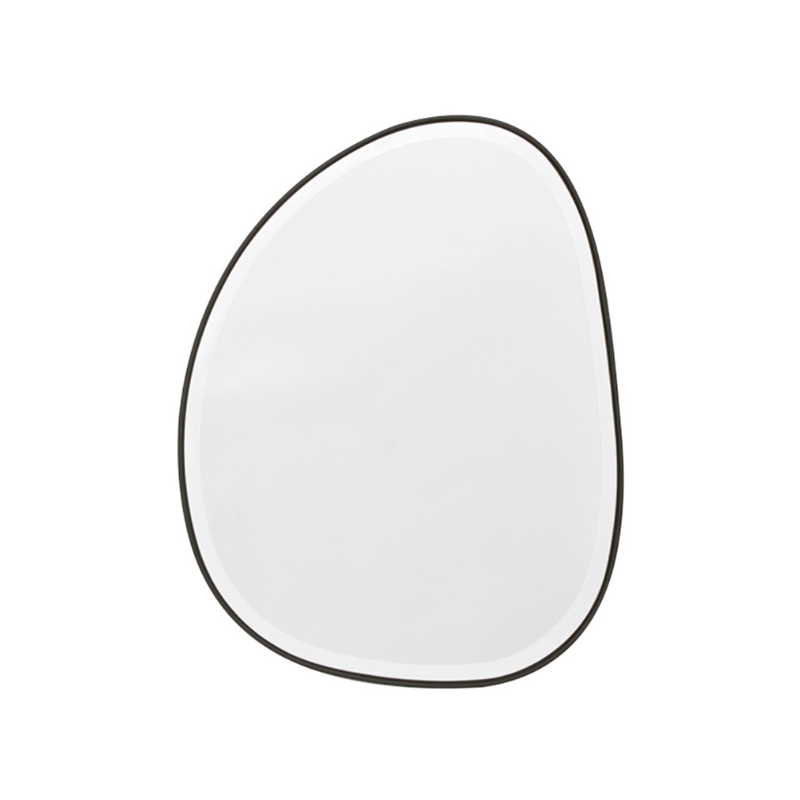 Middle of Nowhere | Pebble Mirror - Black 55x70cm | Shut the Front Door