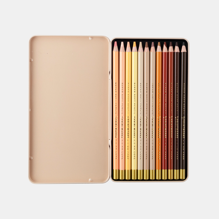 Printworks | Colour Pencils Set of 12 - Skin Tone | Shut the Front Door