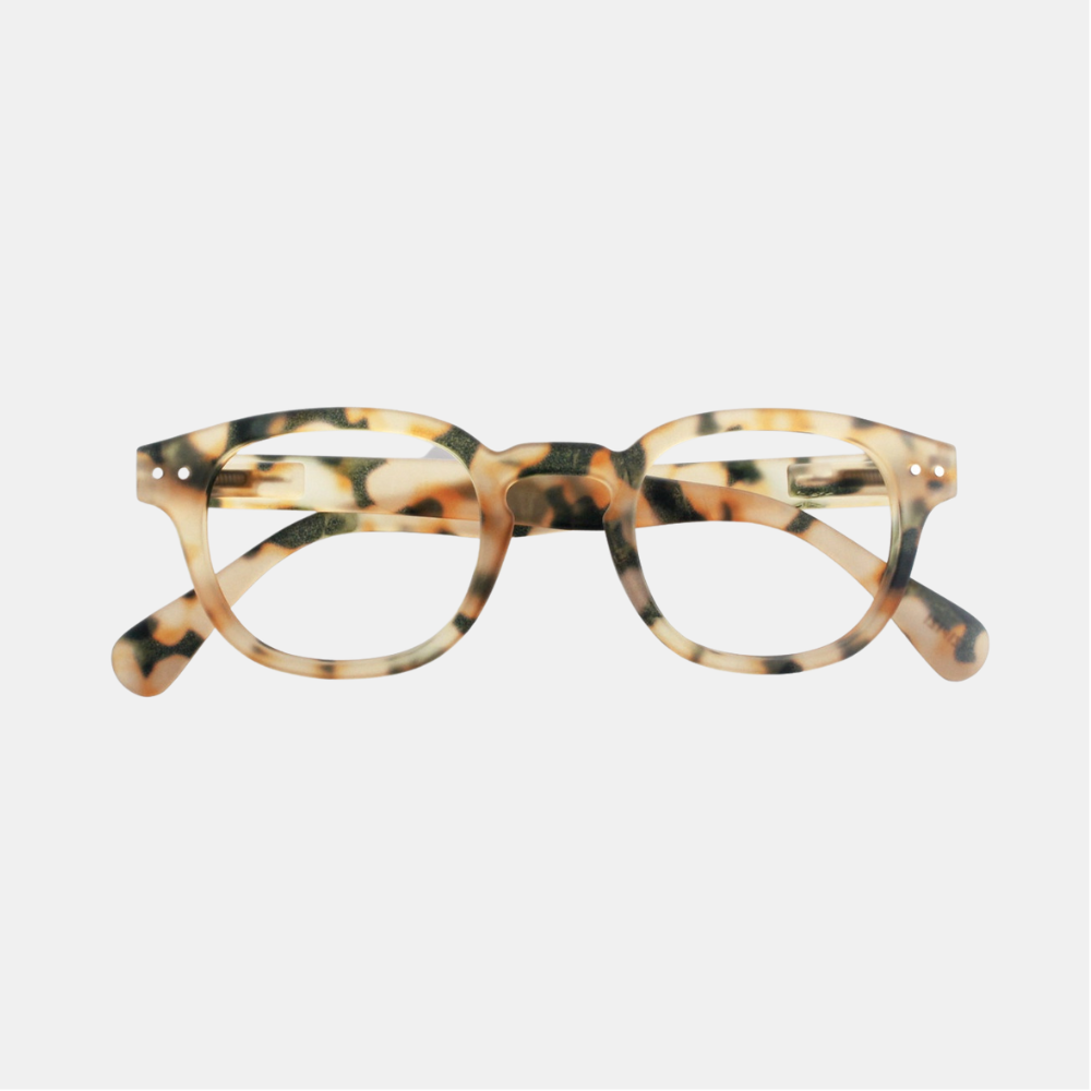 Izipizi | Reading Glasses Collection C Light Tortoise +2.5 | Shut the Front Door