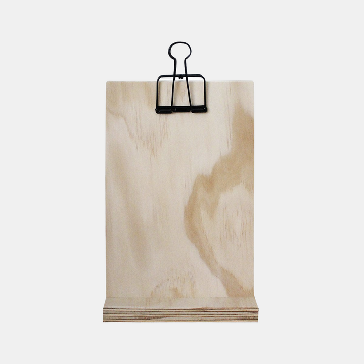 MOOD | Clip Stand Medium A5 BLACK | Shut the Front Door