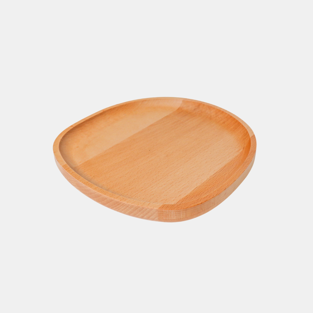 Shut the Front Door | Wooden Plate 20x20cm - Beech | Shut the Front Door