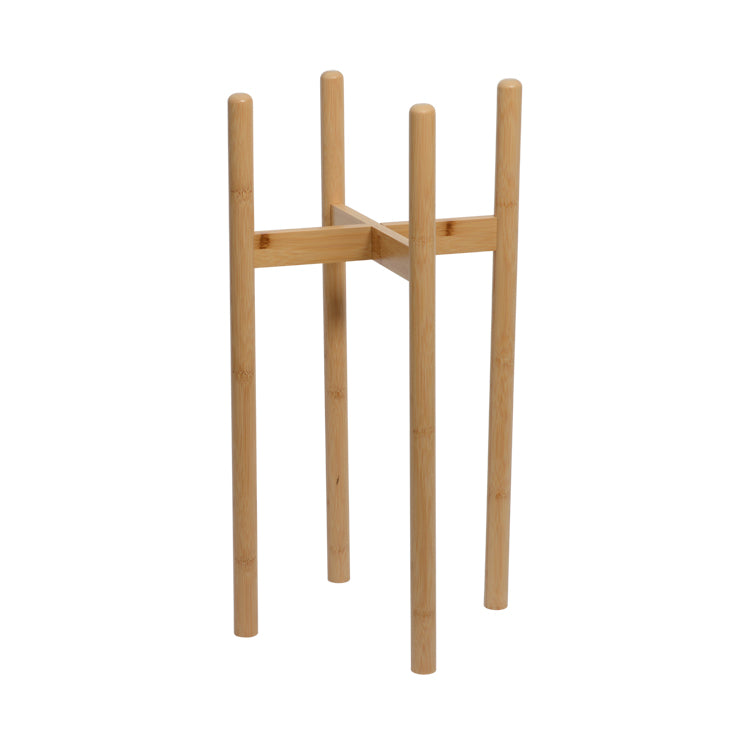 Habitat | Leonda Large Bamboo Pot Stand 65cm | Shut the Front Door