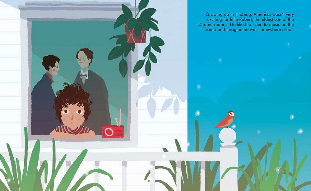 A&U Little People | Bob Dylan (Little People Big Dreams) Book | Shut the Front Door