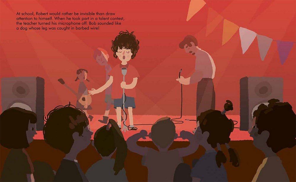 A&U Little People | Bob Dylan (Little People Big Dreams) Book | Shut the Front Door
