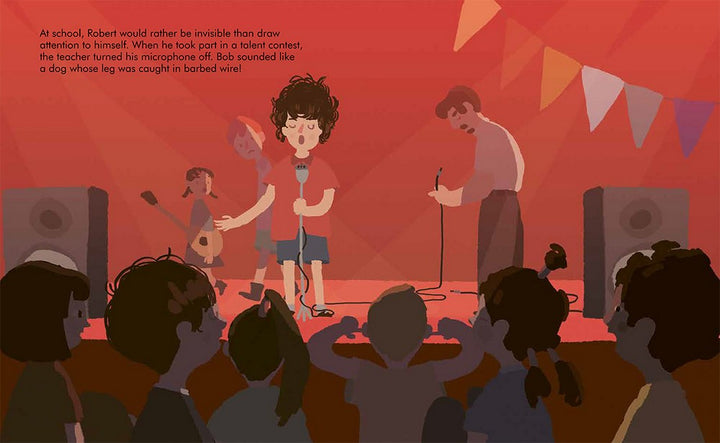 A&U Little People | Bob Dylan (Little People Big Dreams) Book | Shut the Front Door