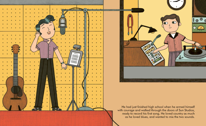 A&U Little People | Elvis Presley (Little People Big Dreams) Book | Shut the Front Door