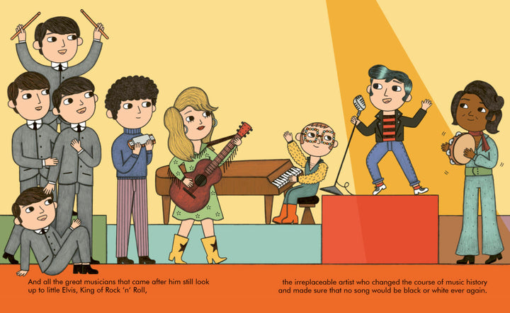A&U Little People | Elvis Presley (Little People Big Dreams) Book | Shut the Front Door