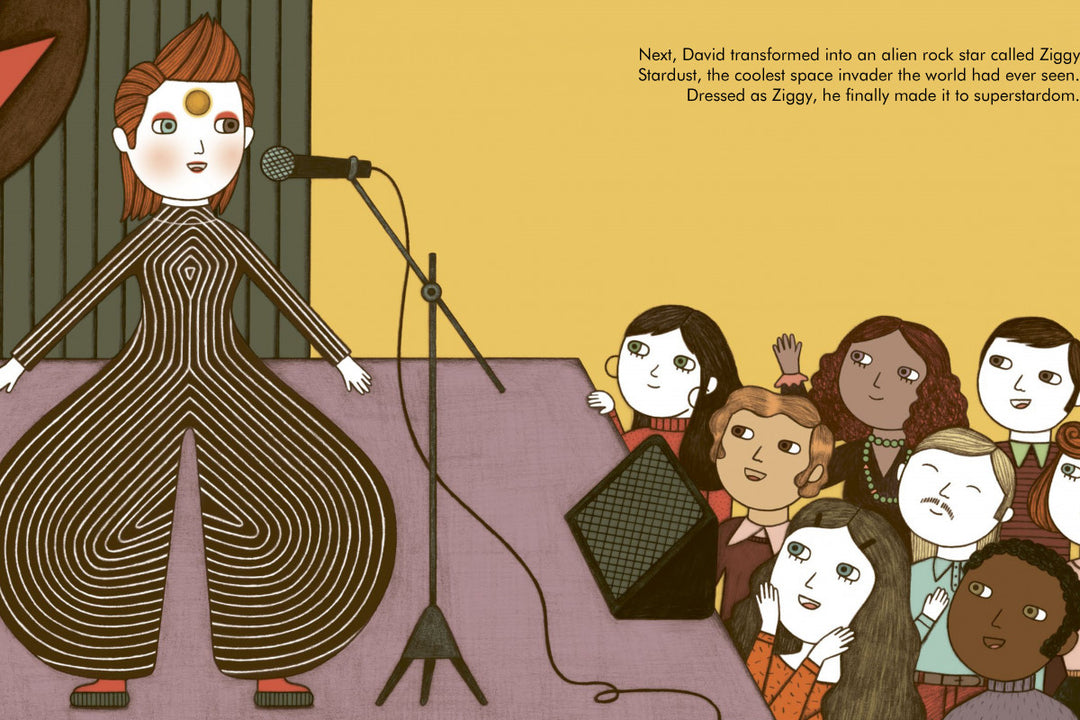 A&U Little People | David Bowie (Little People Big Dreams) Book | Shut the Front Door