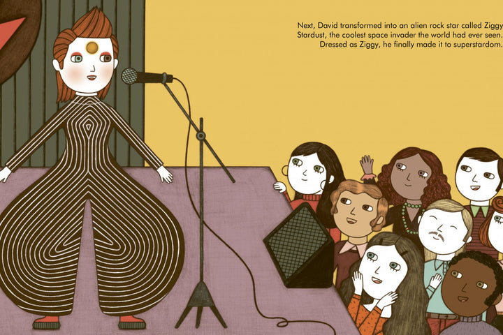 A&U Little People | David Bowie (Little People Big Dreams) Book | Shut the Front Door