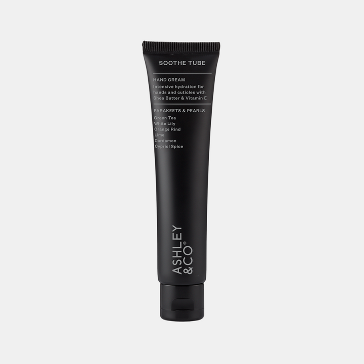 Ashley & Co | Soothe Tube Intensive Hand Hydration - Parakeets & Pearls | Shut the Front Door
