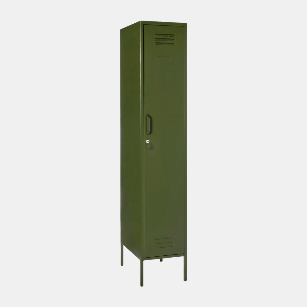 Mustard | Skinny Locker - Olive | Shut the Front Door