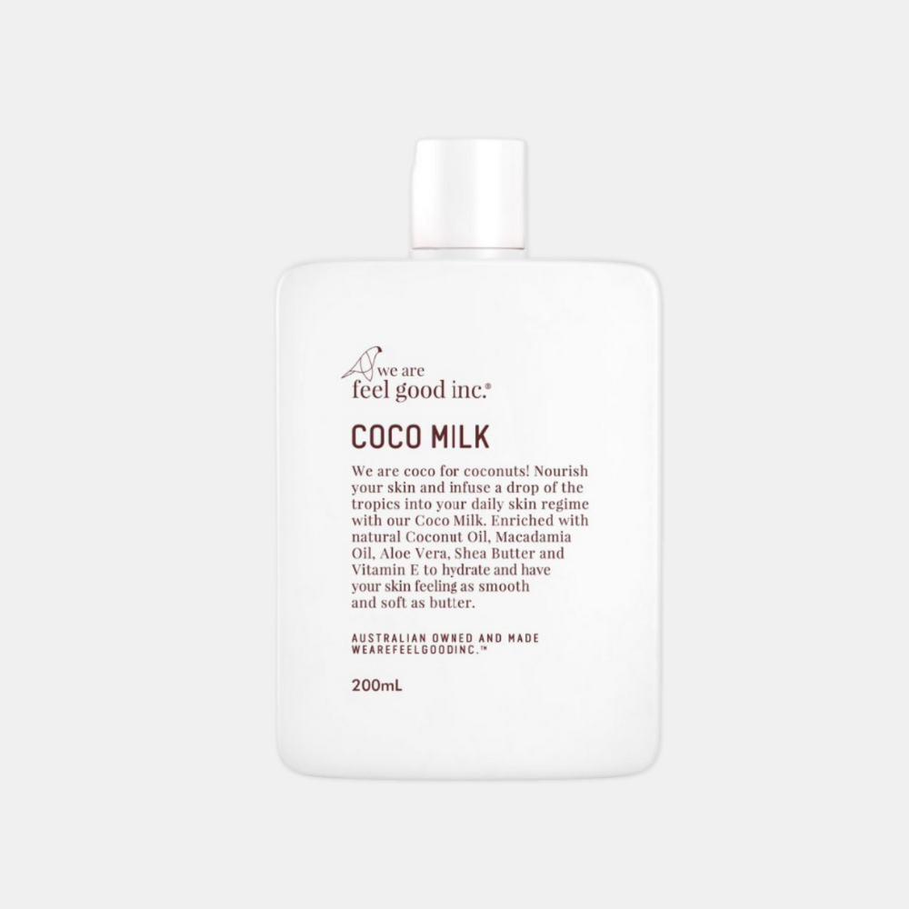 We Are Feel Good Inc | Coco Milk  Moisturiser 200ml | Shut the Front Door