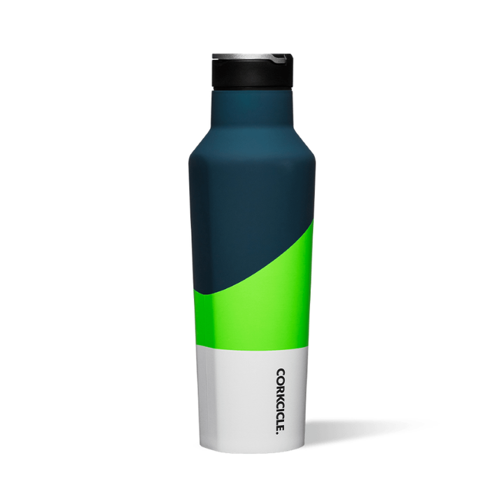Corkcicle | Corkcicle Colour Block Sports Canteen 600ml - Electric Green | Shut the Front Door