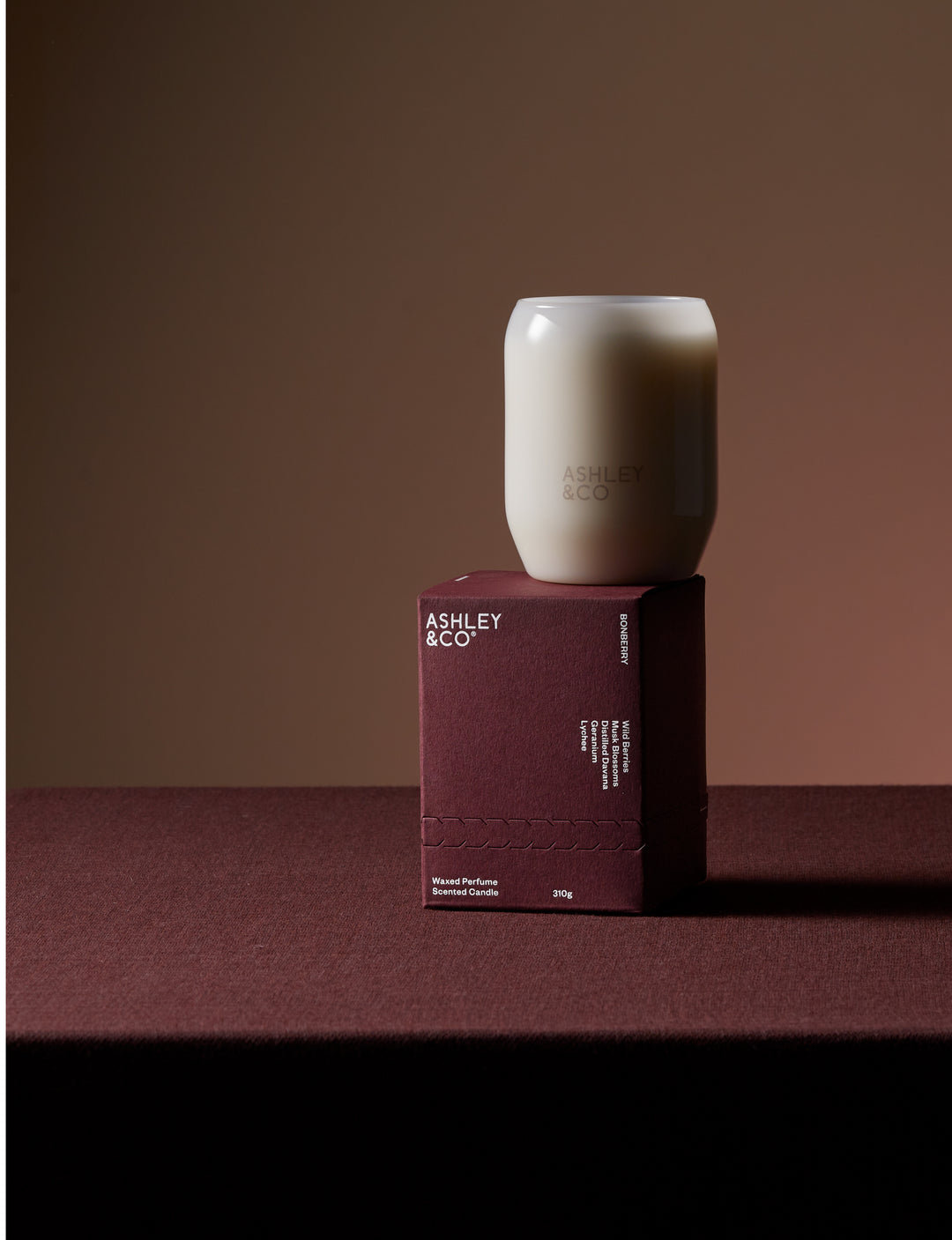 Ashley & Co | Waxed Perfume Candle - Bonberry | Shut the Front Door