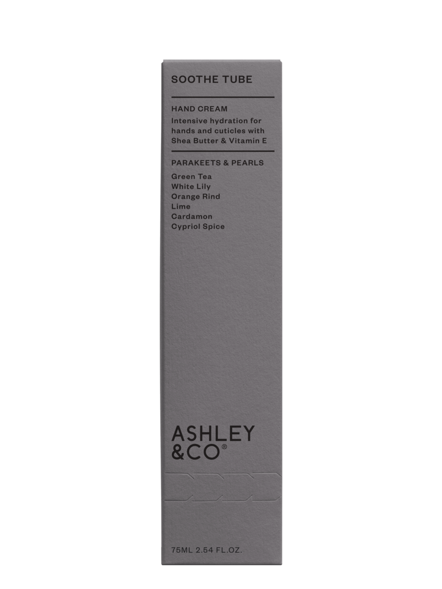 Ashley & Co | Soothe Tube Intensive Hand Hydration - Parakeets & Pearls | Shut the Front Door