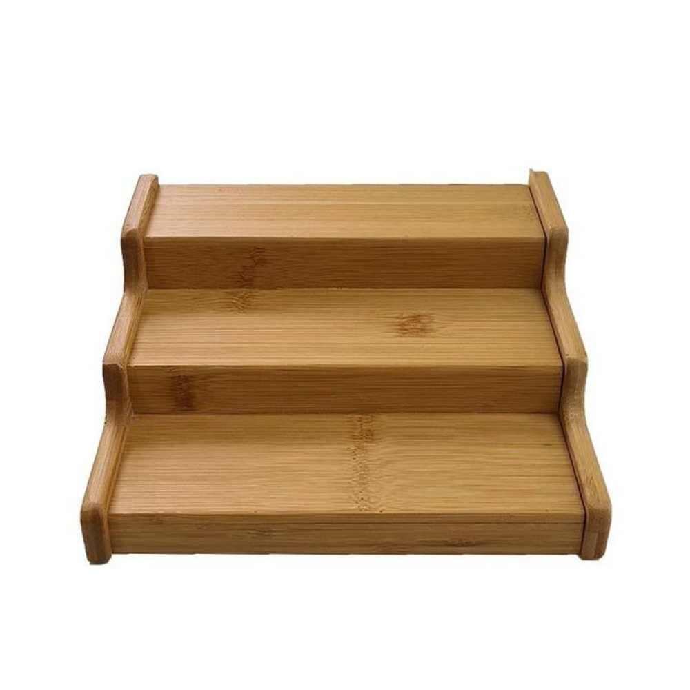 Agee | Expandable Bamboo Storage Rack | Shut the Front Door