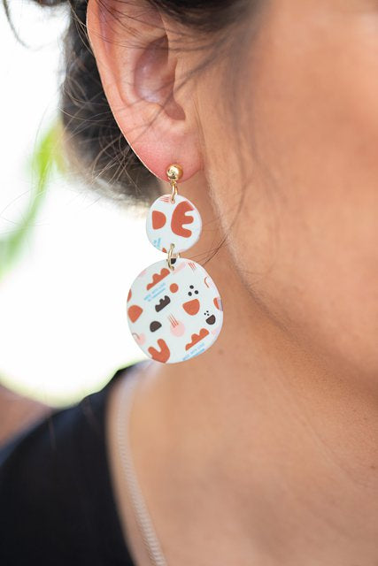 Antler NZ | Gold Stud Abstract Earrings | Shut the Front Door