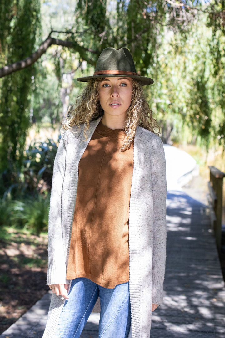Antler NZ | Fedora Hat - Khaki | Shut the Front Door
