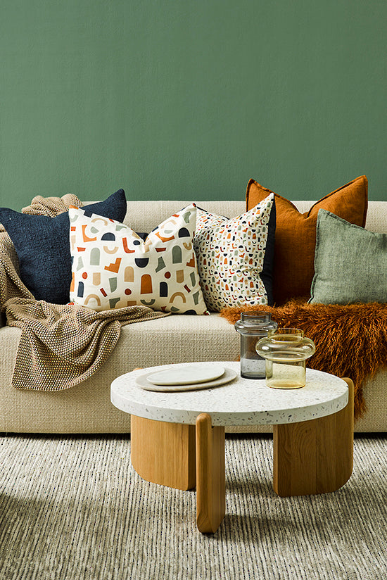 Mulberi | Atticus Cushion 45x55cm - Multi | Shut the Front Door