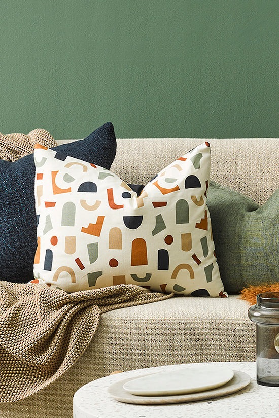 Mulberi | Atticus Cushion 45x55cm - Multi | Shut the Front Door