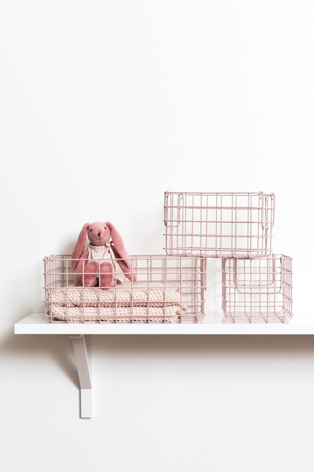 Mustard | Basket Large - Blush | Shut the Front Door